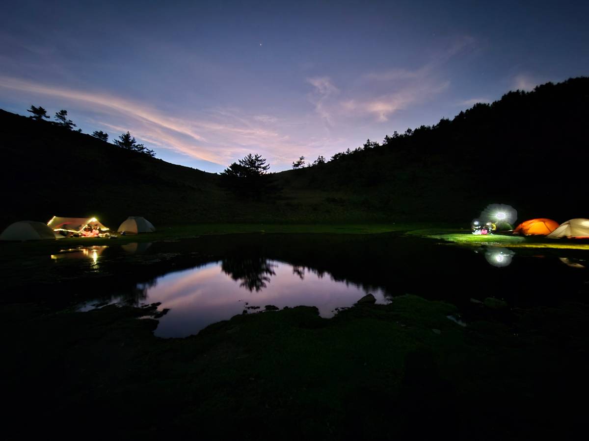 妹池夜宿